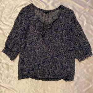 Banana Republic Printed Blouse